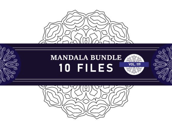 Download Hand Drawn Mandala Ornament Vol. 119 - Hand drawn mandala Collection