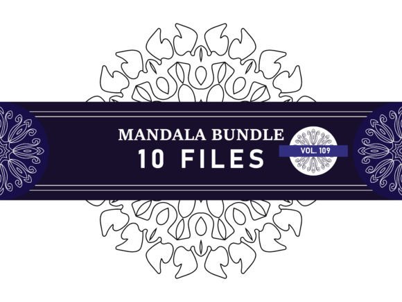 Download Hand Drawn Mandala Ornament Vol. 109 - Hand drawn mandala Collection