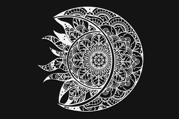 Download Sun and Moon Mandala | Drawing #72 - Drawing Collection