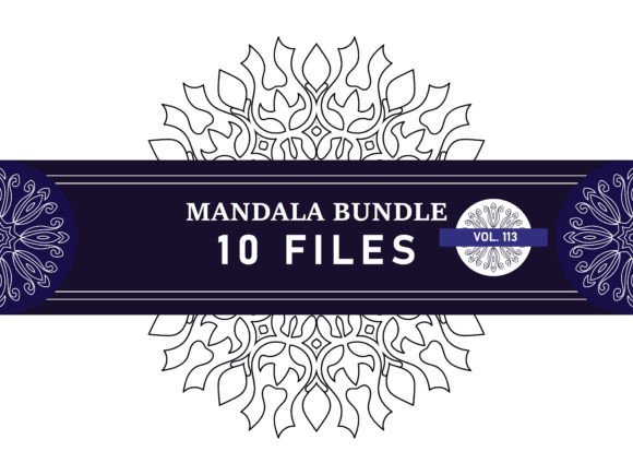 Download Hand Drawn Mandala Ornament Vol. 113 - Hand drawn mandala Collection