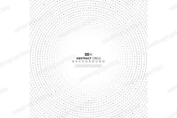Download Abstract Circle Pattern of Modern Techno - Modern Collection