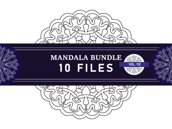 Download Hand Drawn Mandala Ornament Vol. 112 - Hand drawn mandala Collection