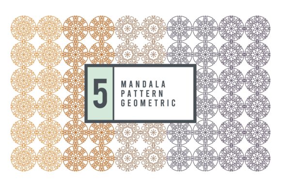 Download Mandala Pattern Bundle #2114 - Mandala pattern Collection