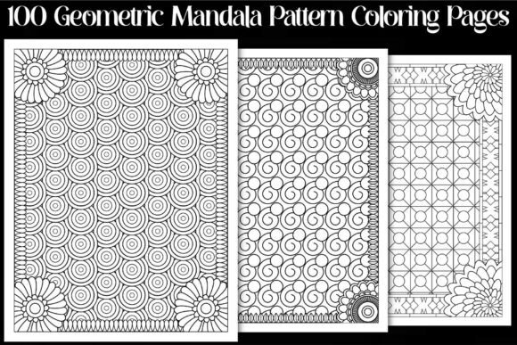 Download Geometric Mandala Pattern Coloring Pages - Mandala pattern Collection
