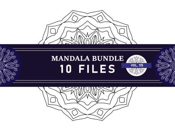Download Hand Drawn Mandala Ornament Vol. 115 - Hand drawn mandala Collection